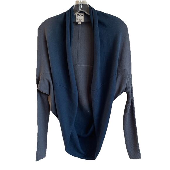 Go by GoSilk Women’s Washable Silk/Cashmere Open Front Cardigan Size M - Picture 1 of 8